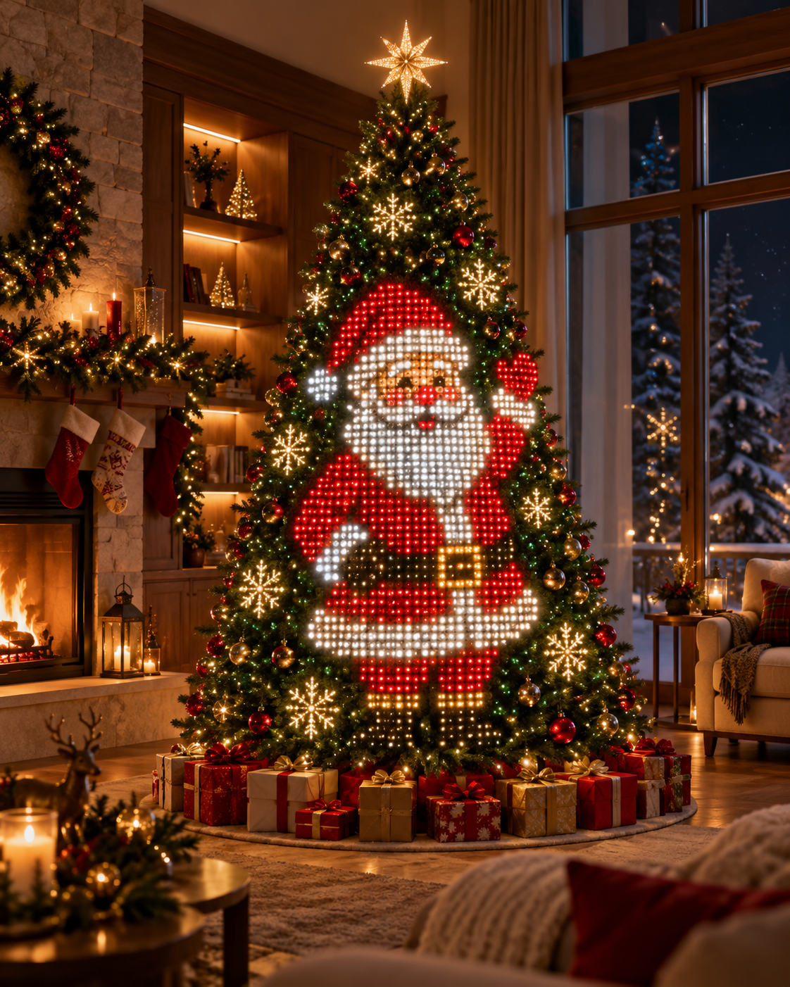 Smart LED Christmas Tree Lights