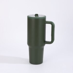 40oz Leak-Resistant Travel Tumbler with Handle