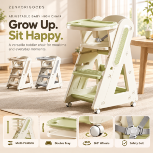 Adjustable Baby High Chair