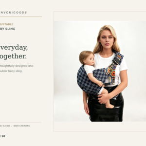 Adjustable Baby Sling Carrier