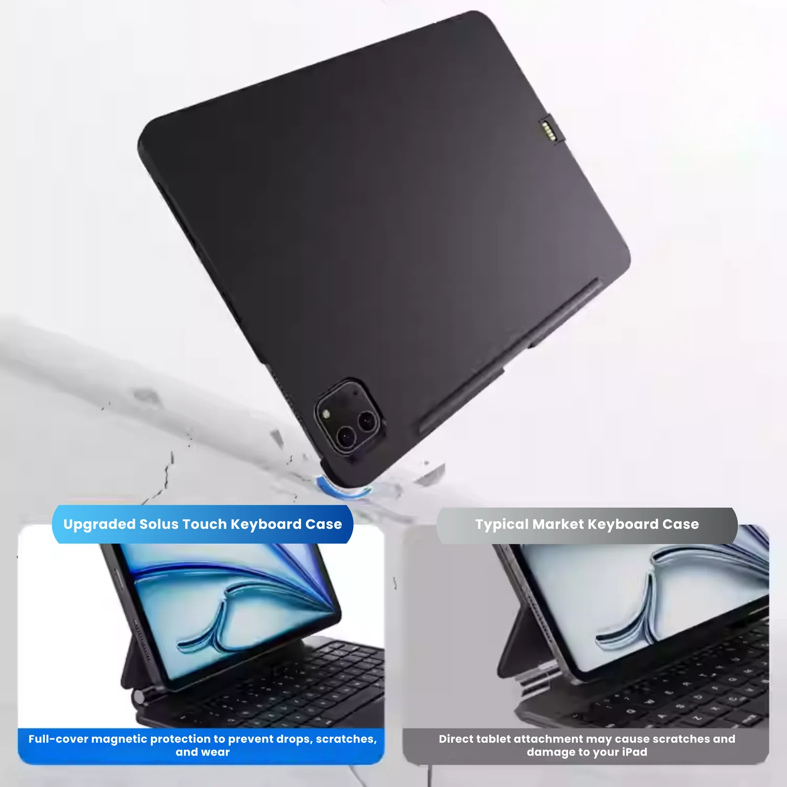Direct-Connect iPad Keyboard Case with Trackpad - Image 3