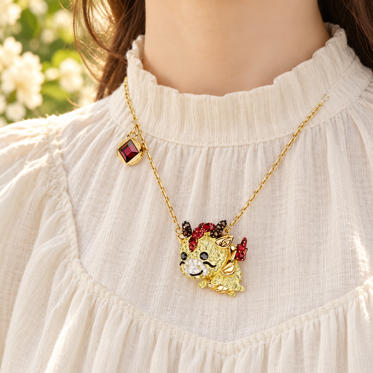 Little Dragon Pendant Necklace - Image 3