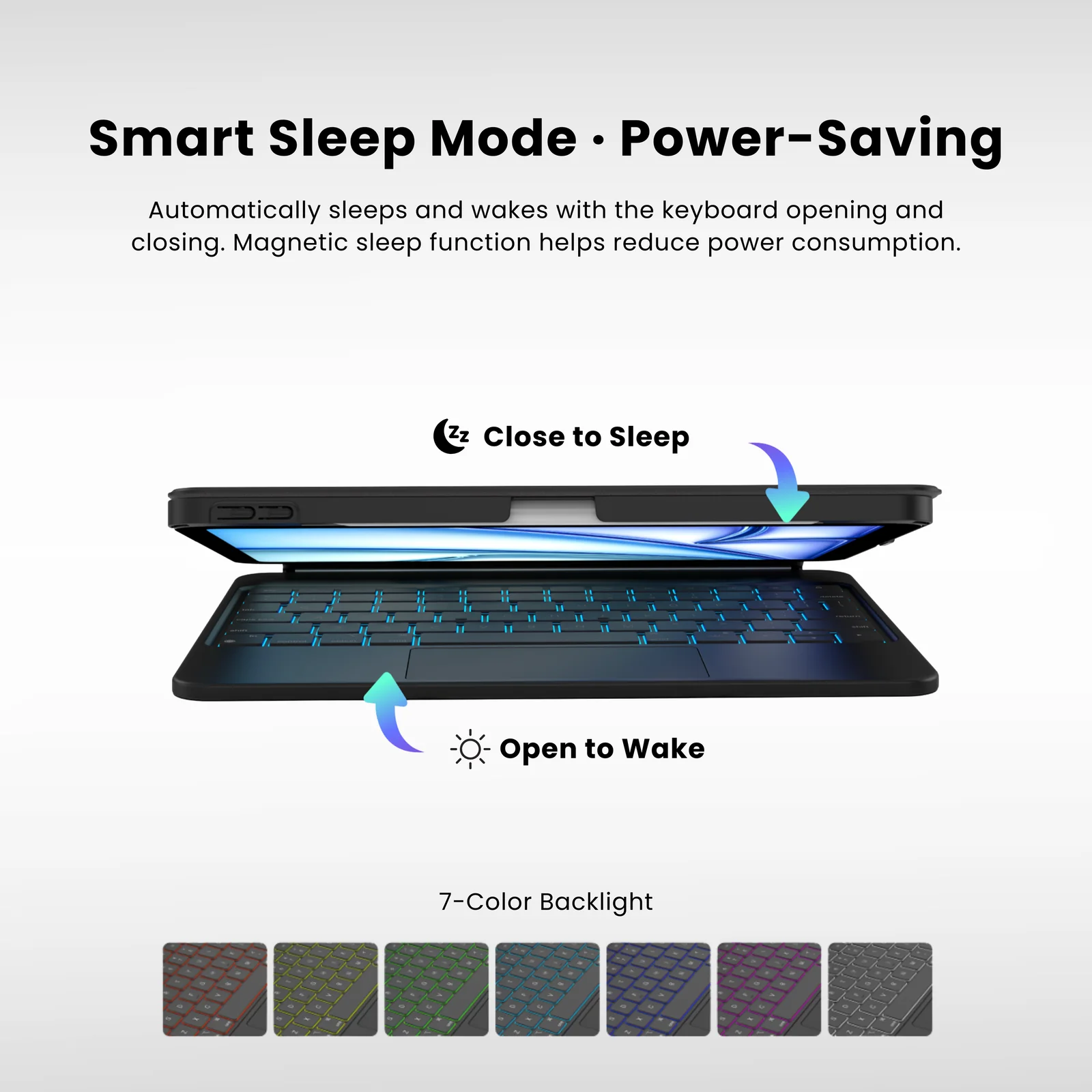 Direct-Connect iPad Keyboard Case with Trackpad - Image 7