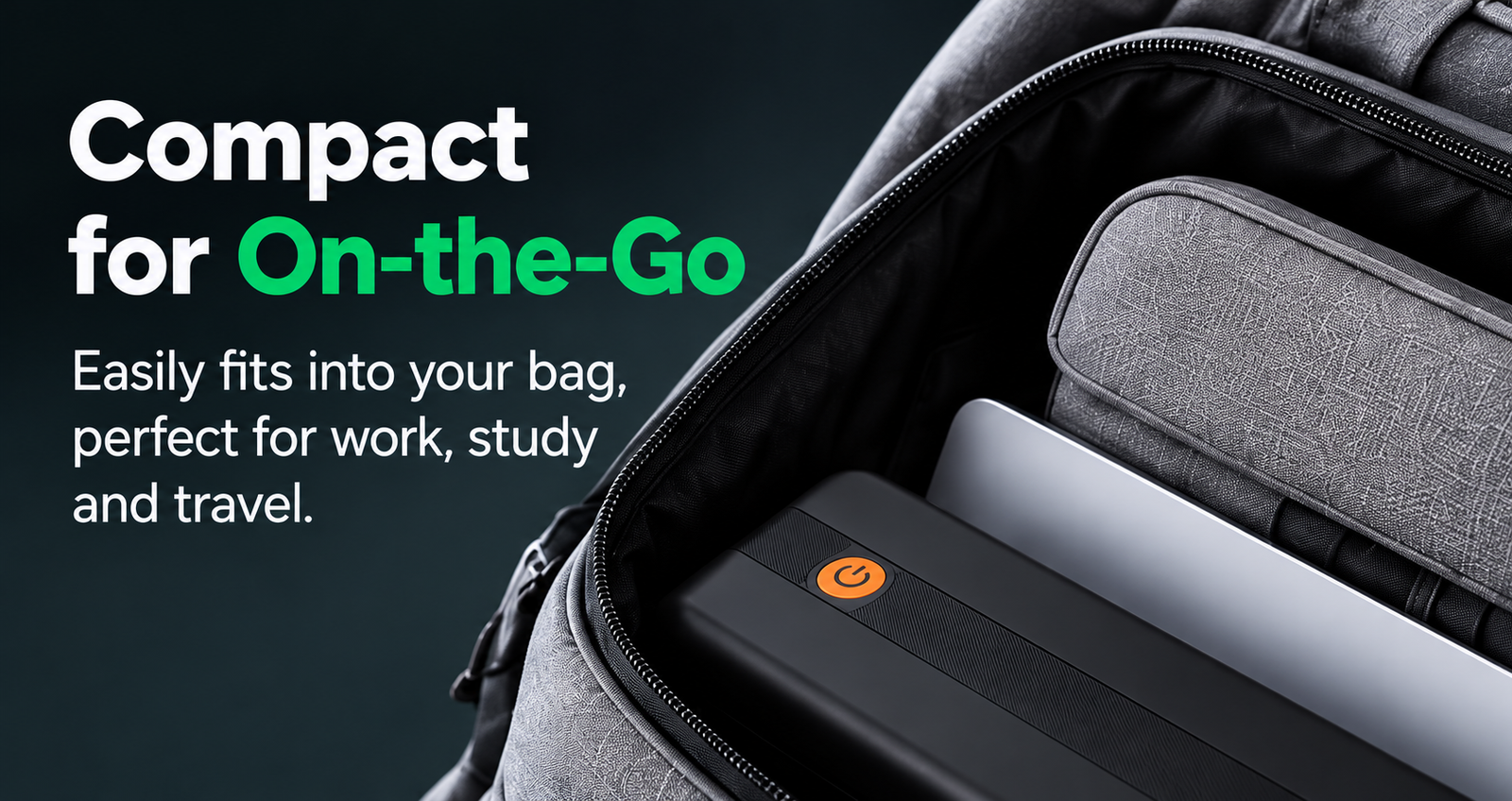 PrintGo X1 compact portable thermal printer