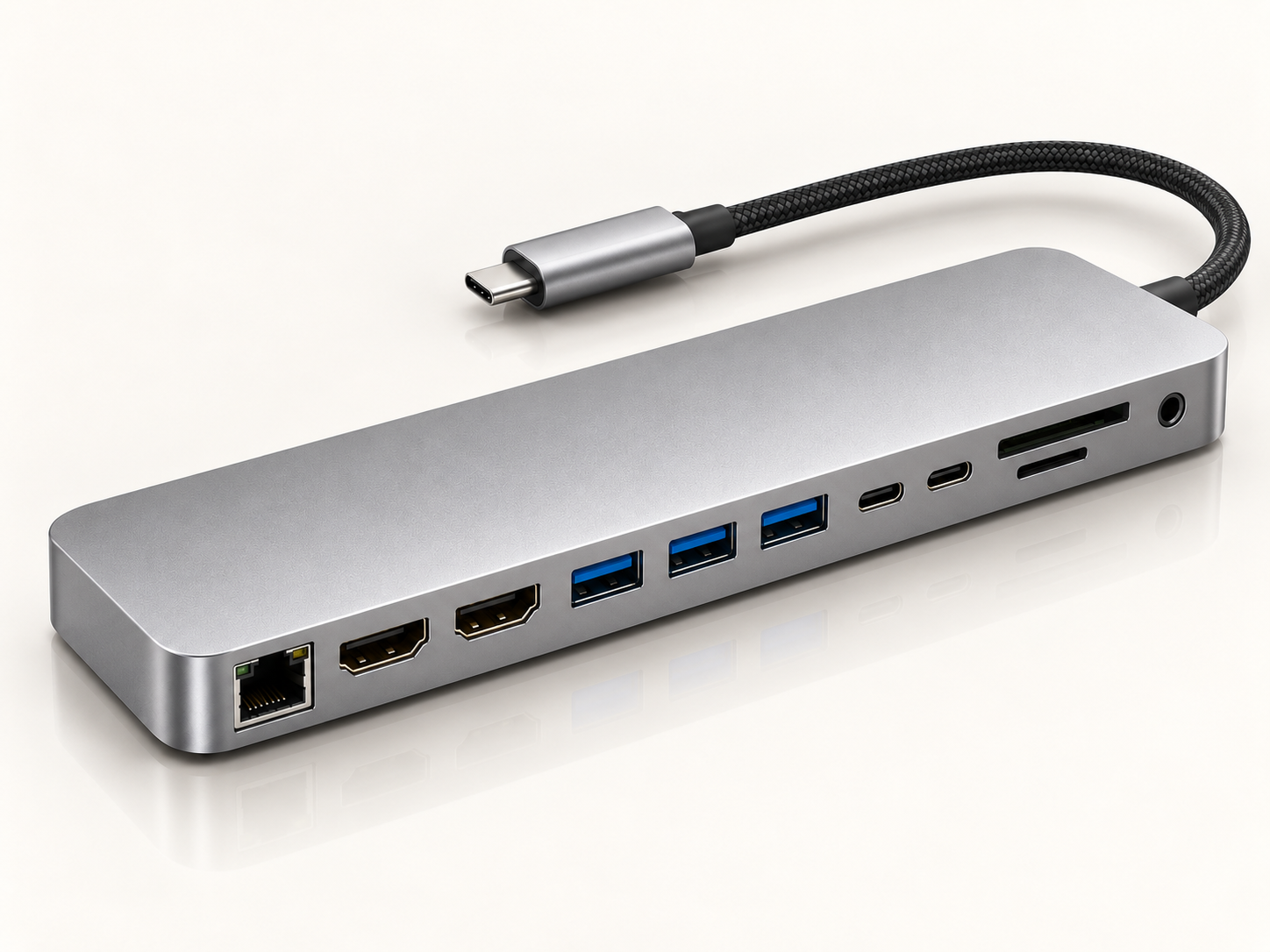 Multi-Function 10-in-1 USB-C docking station