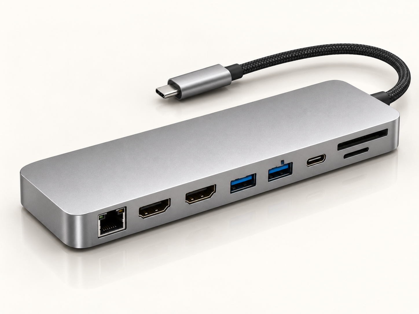 Advanced 7-in-1 USB-C docking station