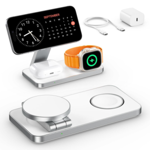 25W 3-in-1 Foldable Magnetic Wireless Charger