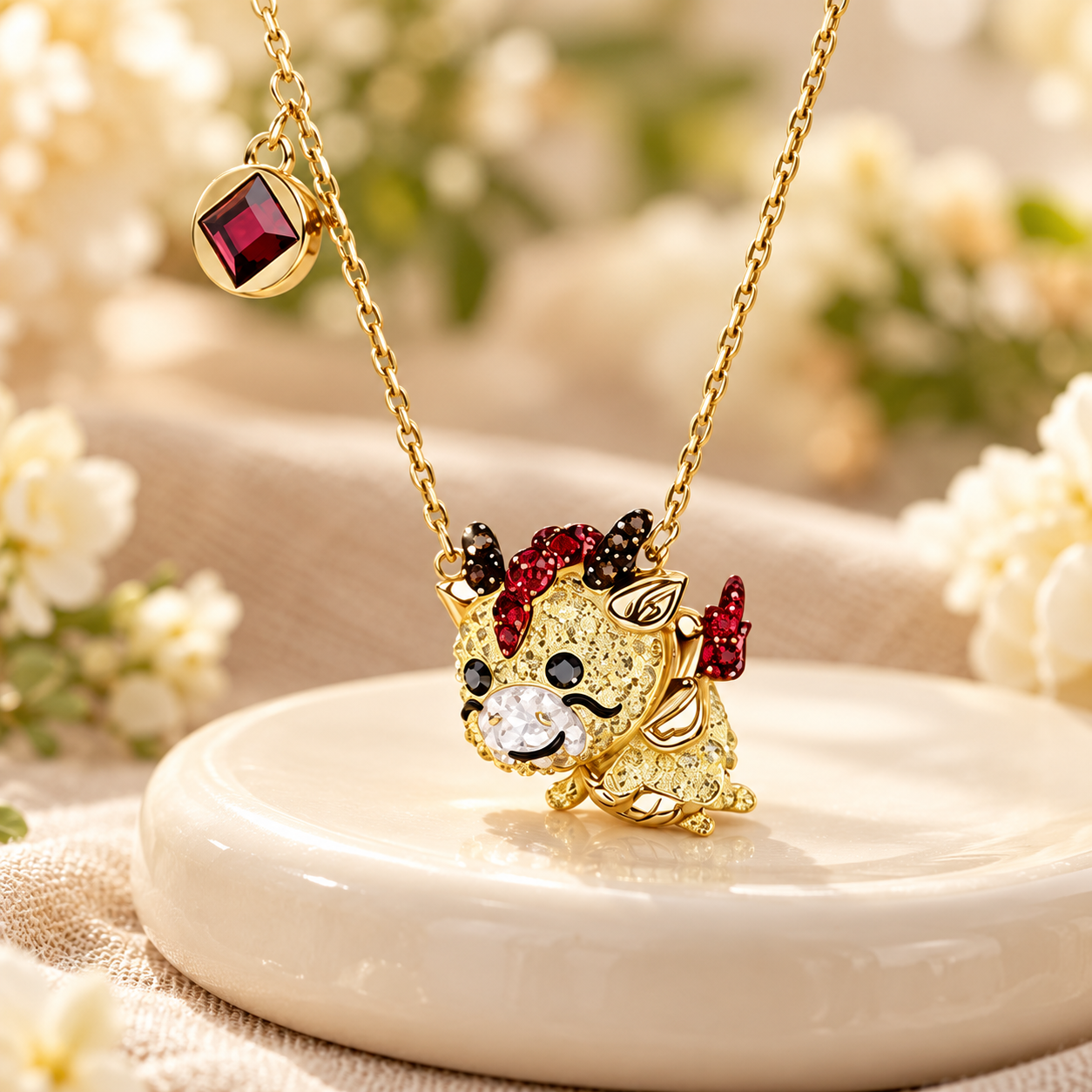 Little Dragon Pendant Necklace