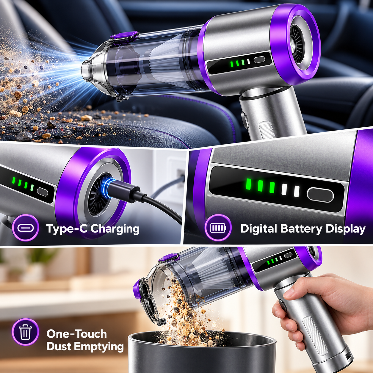 Cordless 2-in-1 Vacuum & Air Blower - Image 6