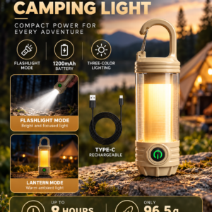 ZENVORIGOODS Mini Camping Light