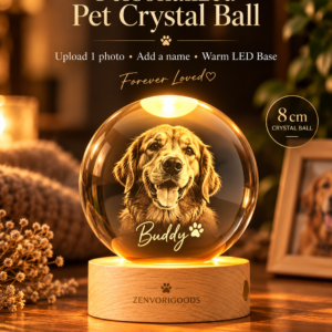 Personalized Pet Crystal Keepsake