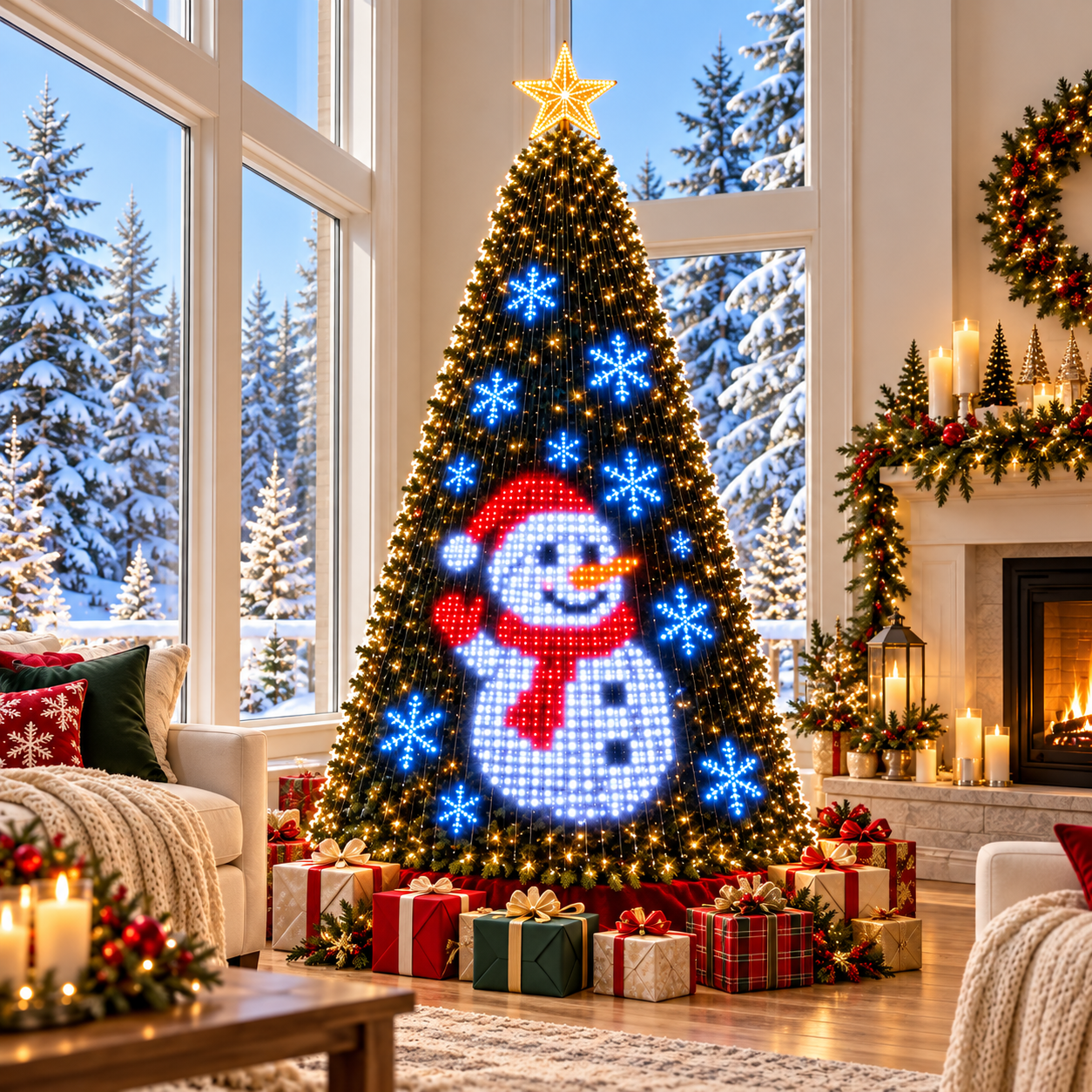 Smart Christmas Lights – Tree & Curtain - Image 2